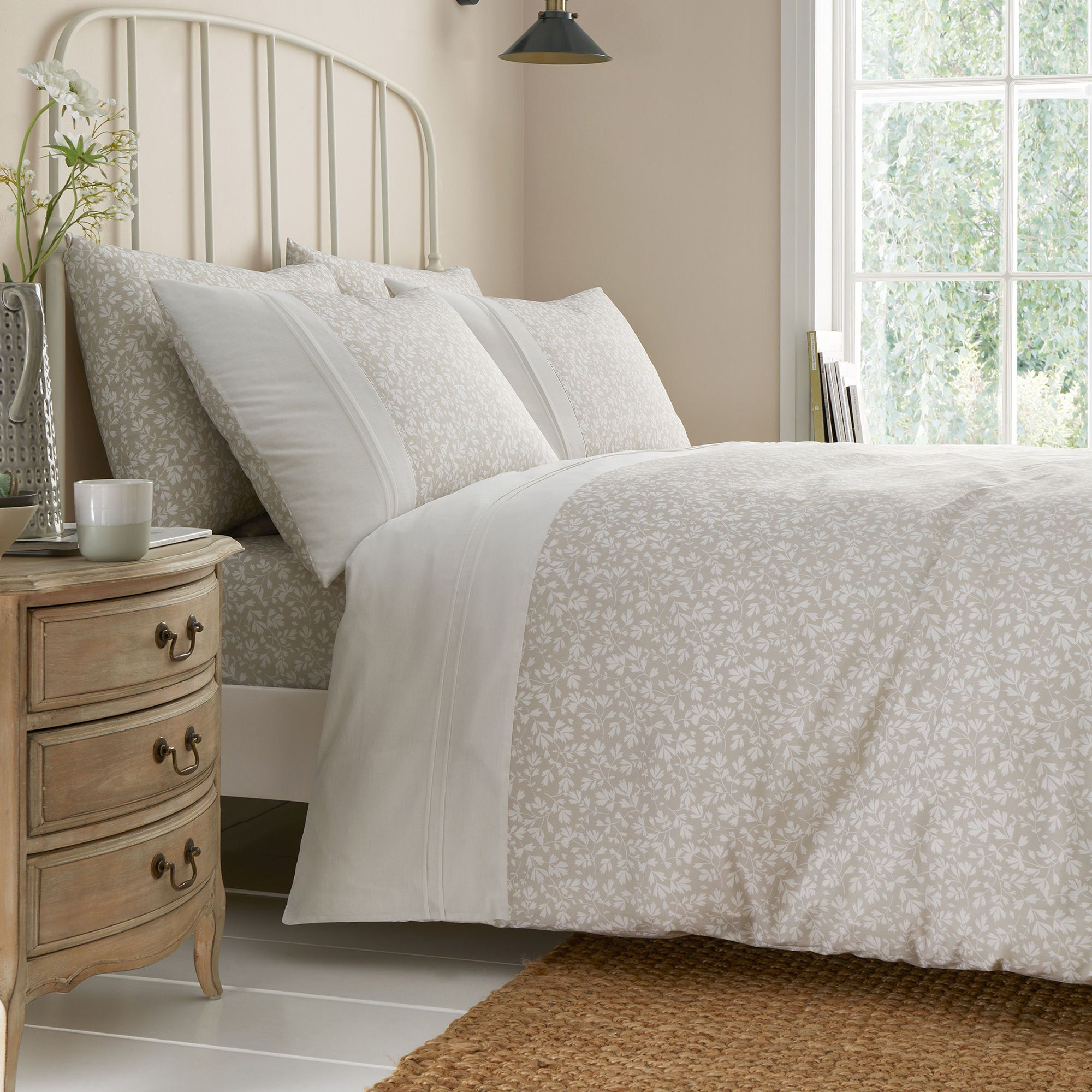 Dreams & Drapes - Tess - Duvet Cover Set - Natural
