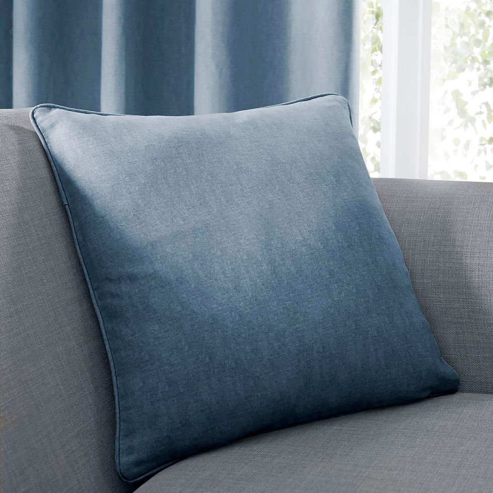 Fusion - Sorbonne - Cushion Cover - Light Blue - 43x43cm