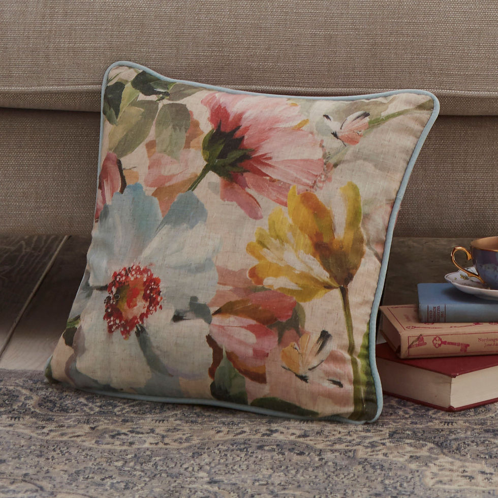 Appletree - Serenity - Cushion Cover - Duck Egg - 43x43cm