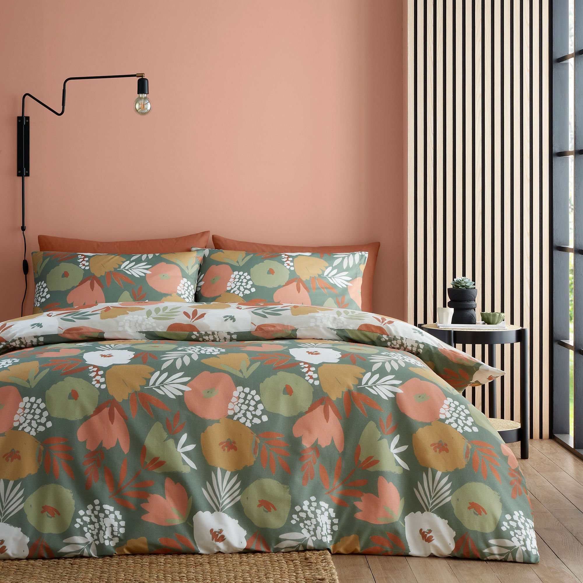Fusion - Yasmin - Duvet Cover Set - Green - King