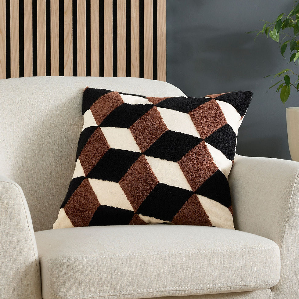 Appletree - Jett - Filled Cushion - Multi - 43x43cm