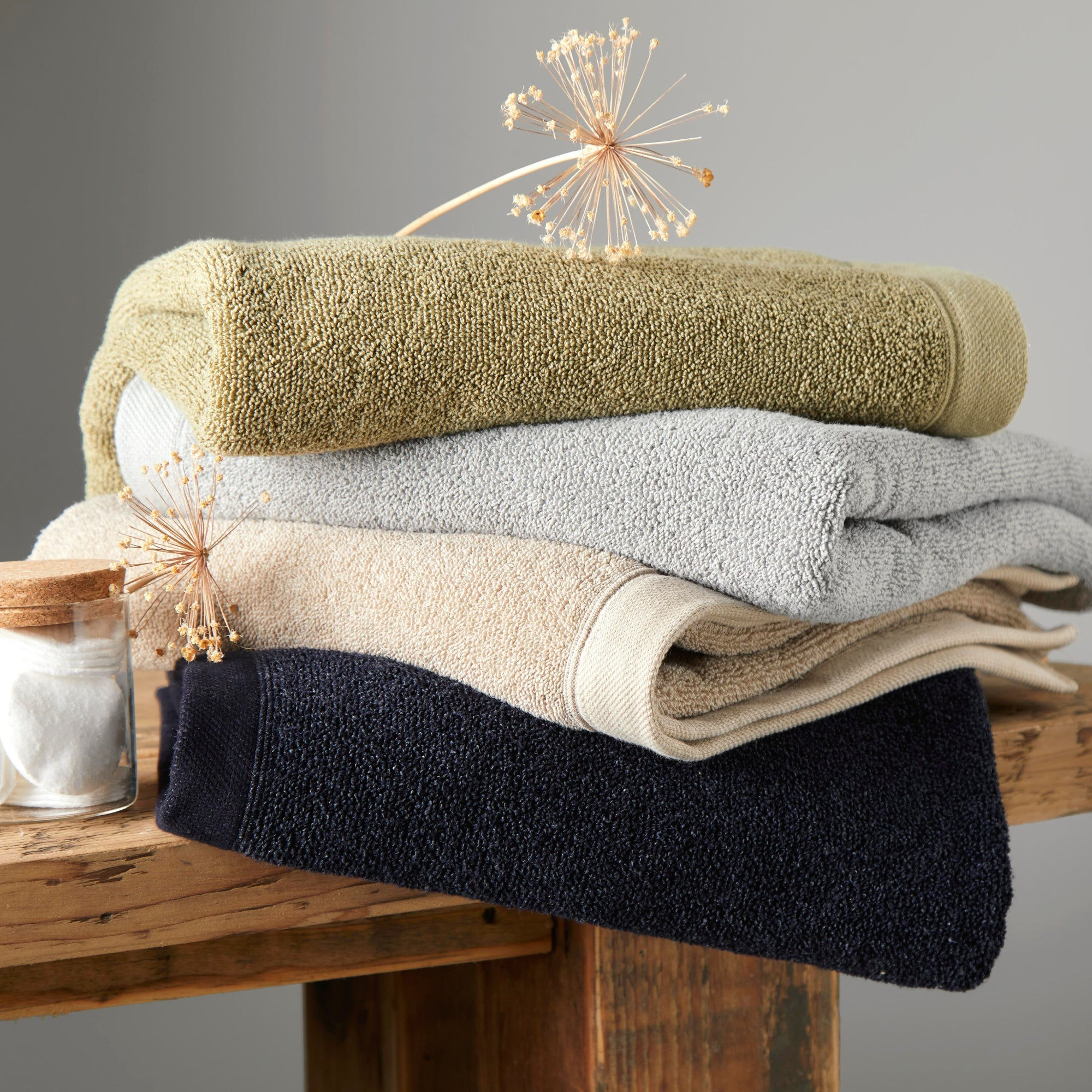 Drift - Abode Eco - Bath Towels - Grey - 70x130 cm
