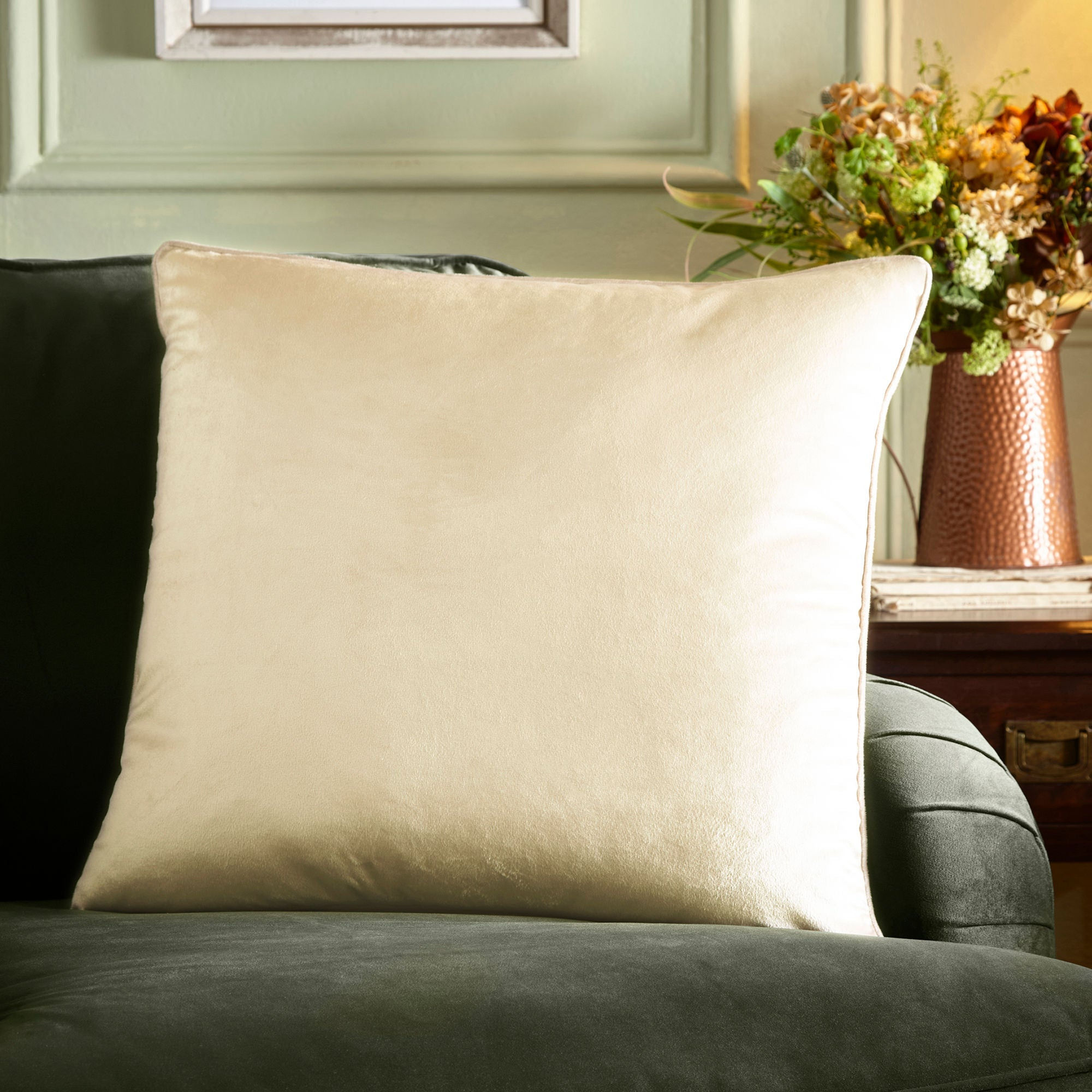 Appletree - Harlan - Cushion Cover LS - Cream - 55x55cm