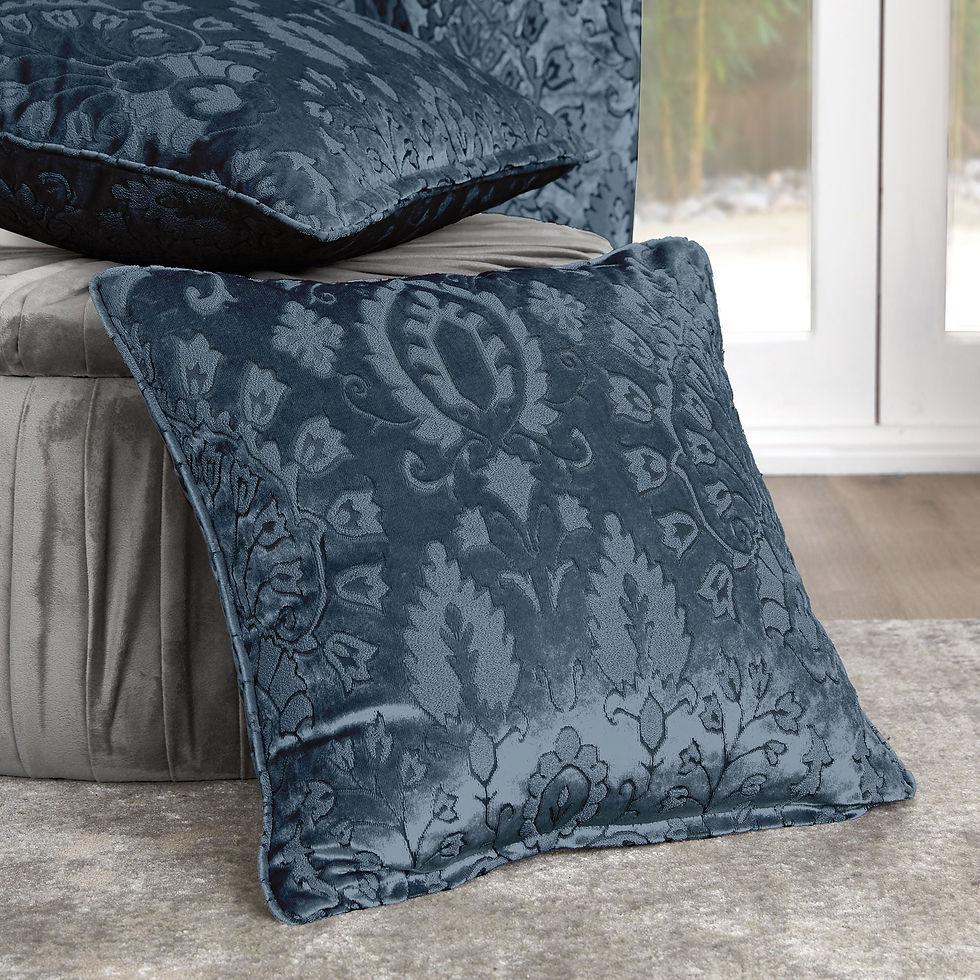 Curtina - Trinity - Filled Cushion - Blue - 43x43cm