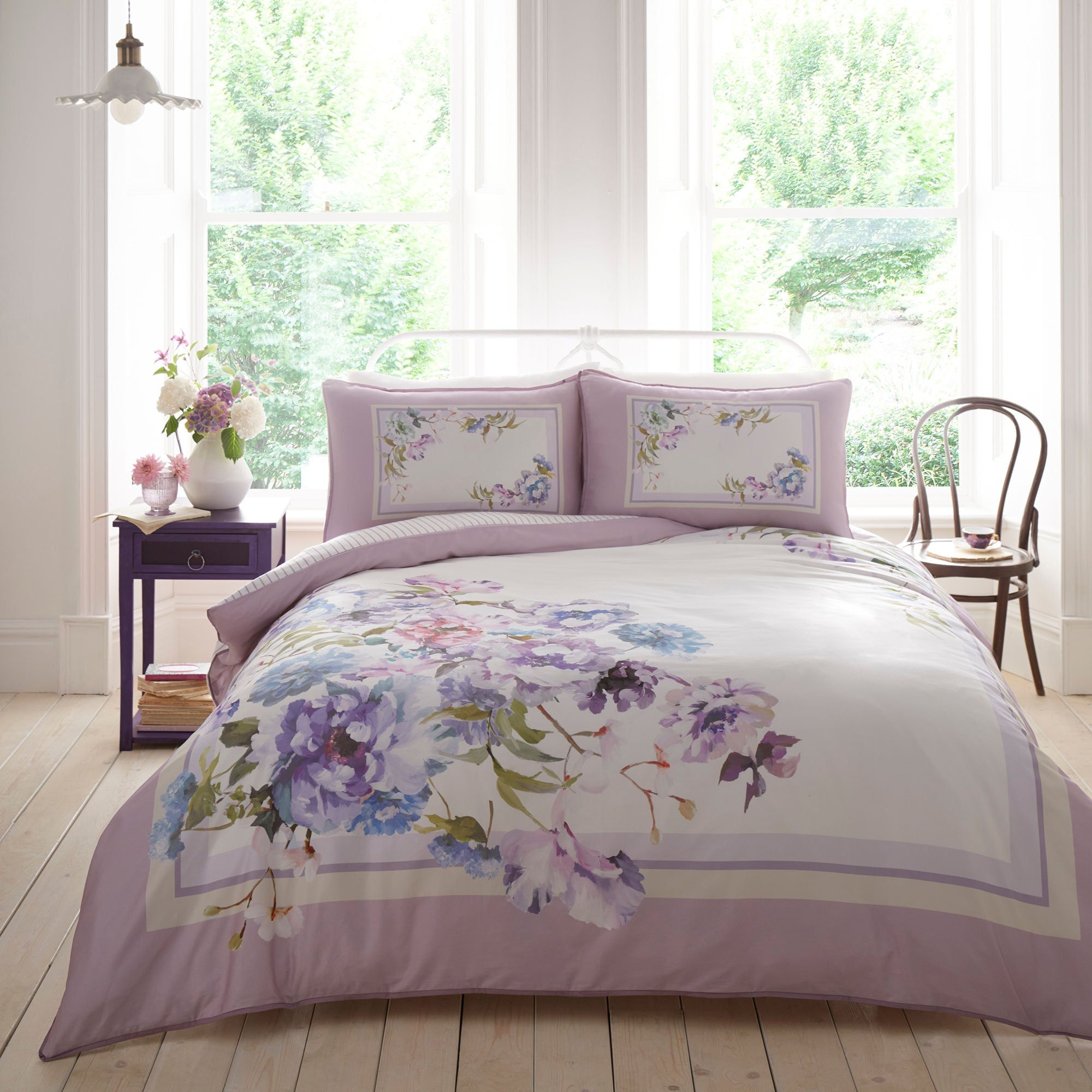 Appletree - Arley - Duvet Cover Set - Mauve