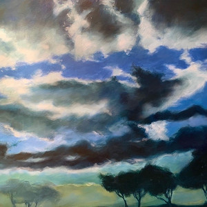 Title: ‘A Cloudy Day in Rome’
Medium: Acrylic on canvas
Size: 85cm X 110cm
Painting: $3,860
Print: $375 Free freight worldwide