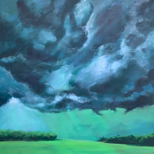 Title: ‘Aurora 1’
Medium: Acrylic on canvas
Size: 64cm X 64cm
Painting: $1,600
Print: $375 Free freight worldwide