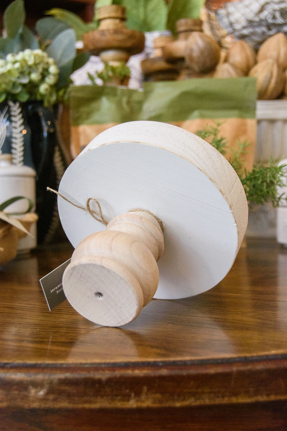 Thumbnail: handcrafted wood pedestal riser