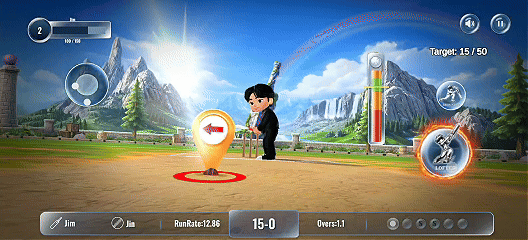 Prince of Cricket cinematic cricket Power shot gameplay 