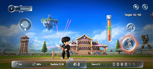 Prince of Cricket cinematic cricket Power shot gameplay