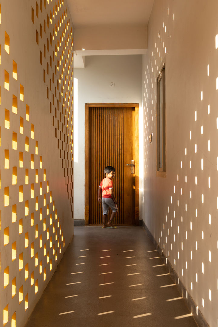 Corridor view of Proposed low-rise apartment.