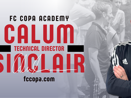 FC Copa Greater Flemington Announces Technical Director Calum Sinclair