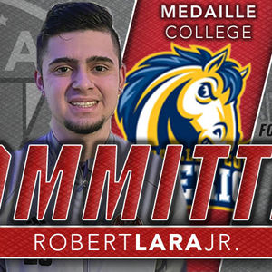 Robert Lara Jr, Class of 2021, Commits to Medaille College!