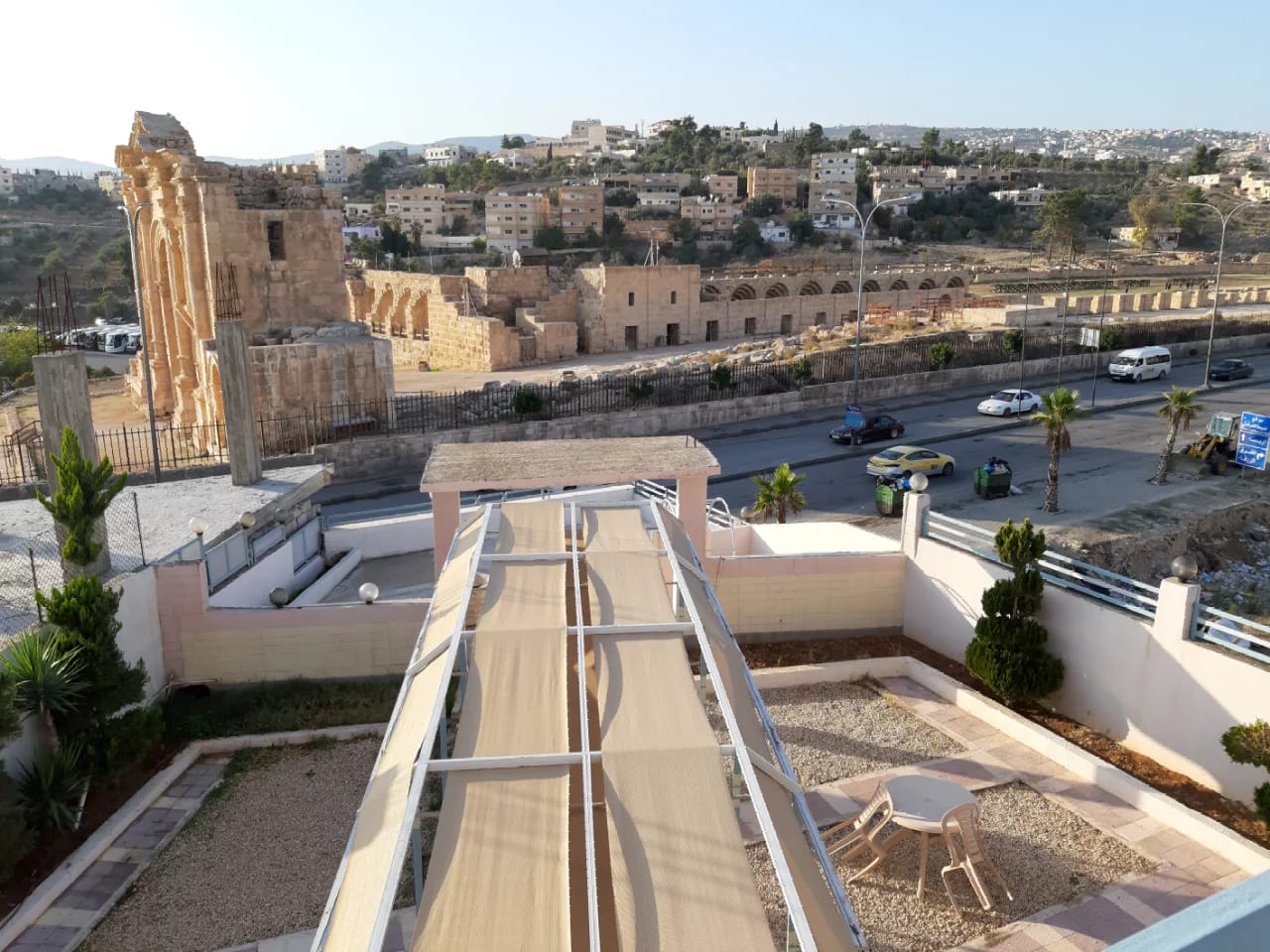 Hadrian's Gate Hotel.Jerash Jordan. logo