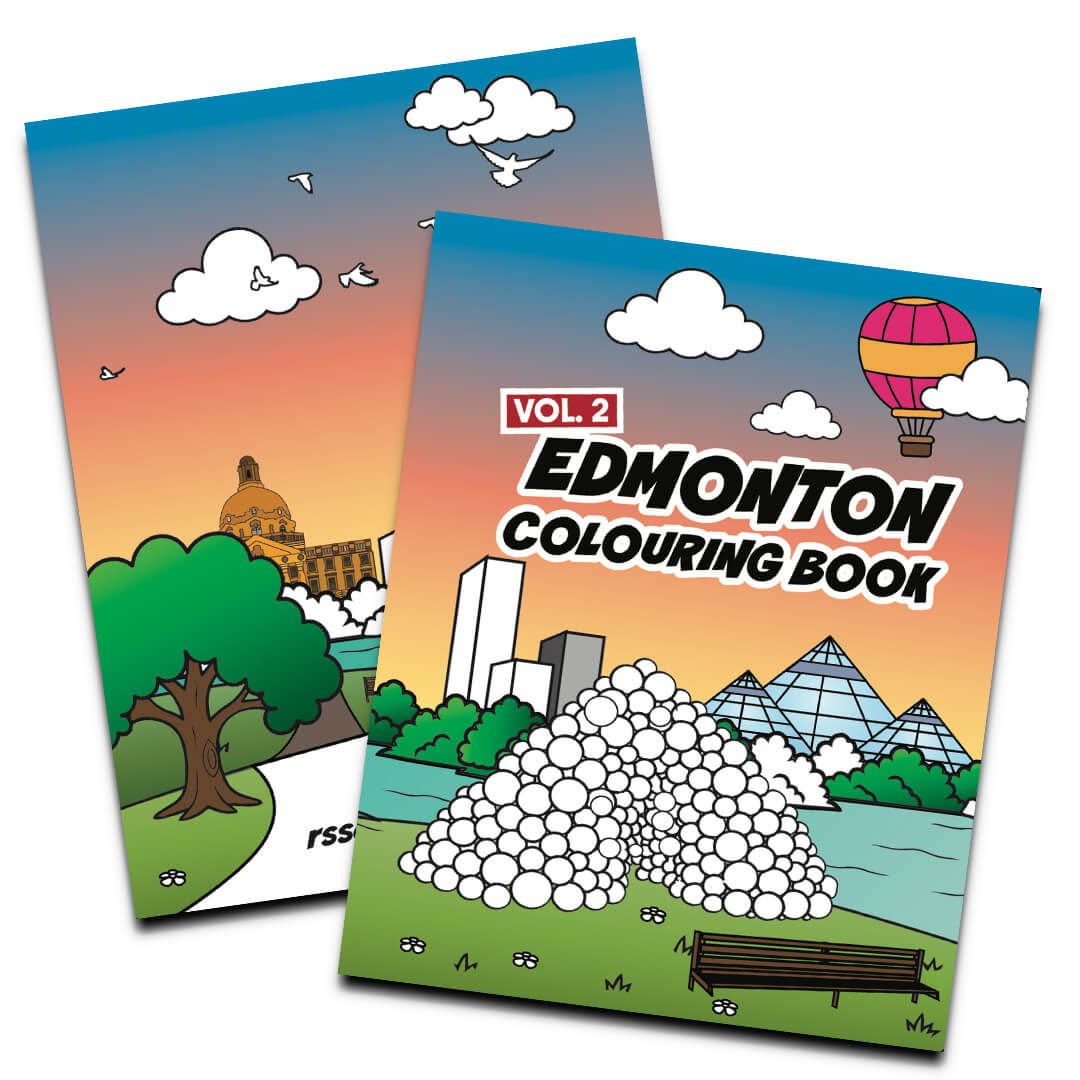 Edmonton Colouring Book: Vol 2