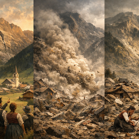 Die Wucht des Berges: Esther Angsts neue Novelle “Teufelsberg” zum Bergsturz von Elm