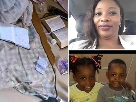 A 29-YEAR-OLD BRENDA FROM UMUAHIA POISONED HER KIDS WITH SNIPPER AND KILLED HERSELF: