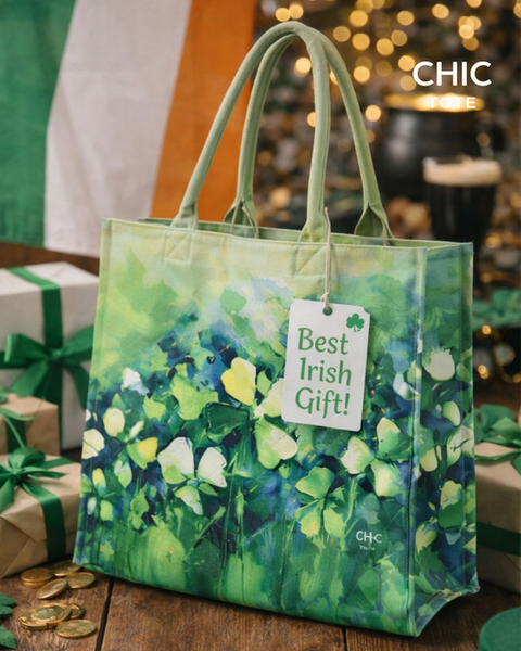 Chic Tote_Irish GIft_Large Tote_Luggage Bag_Milan Fashion Week