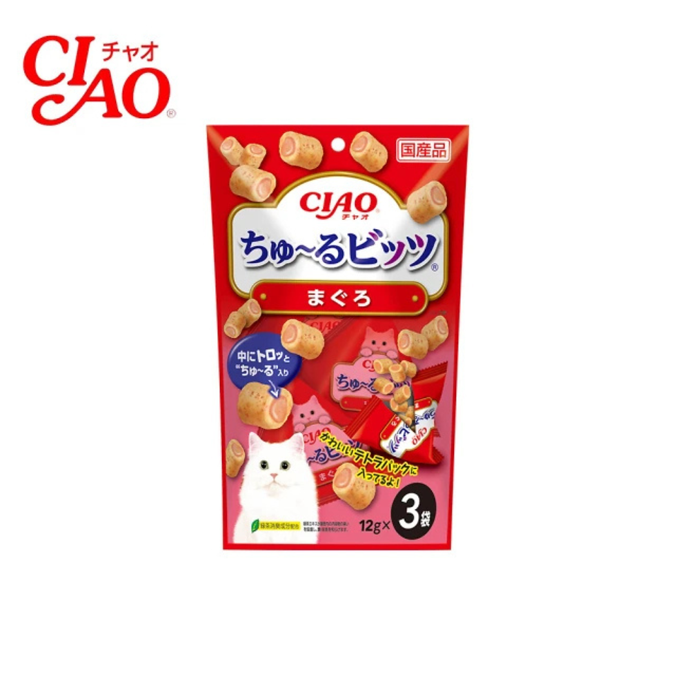 縮圖：CIAO 啾嚕迷你捲心塊（12g*3入）袋| 4袋組合