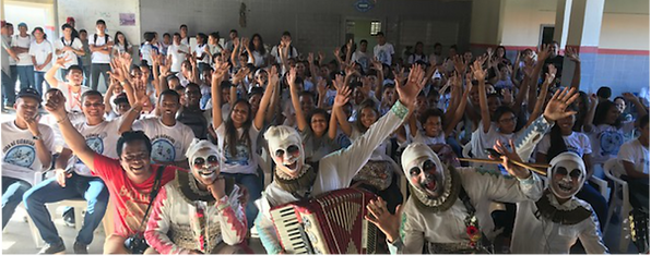 chão de coqueiros