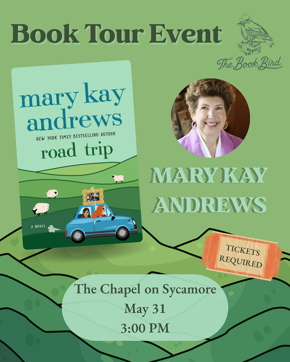 Book Launch: ROAD TRIP by Mary Kay Andrews