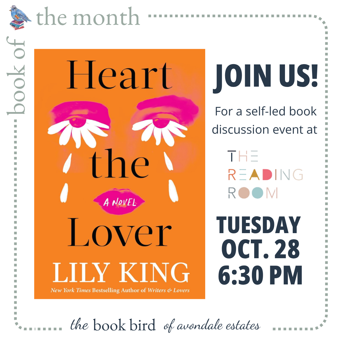 The Reading Room: Book of the Month