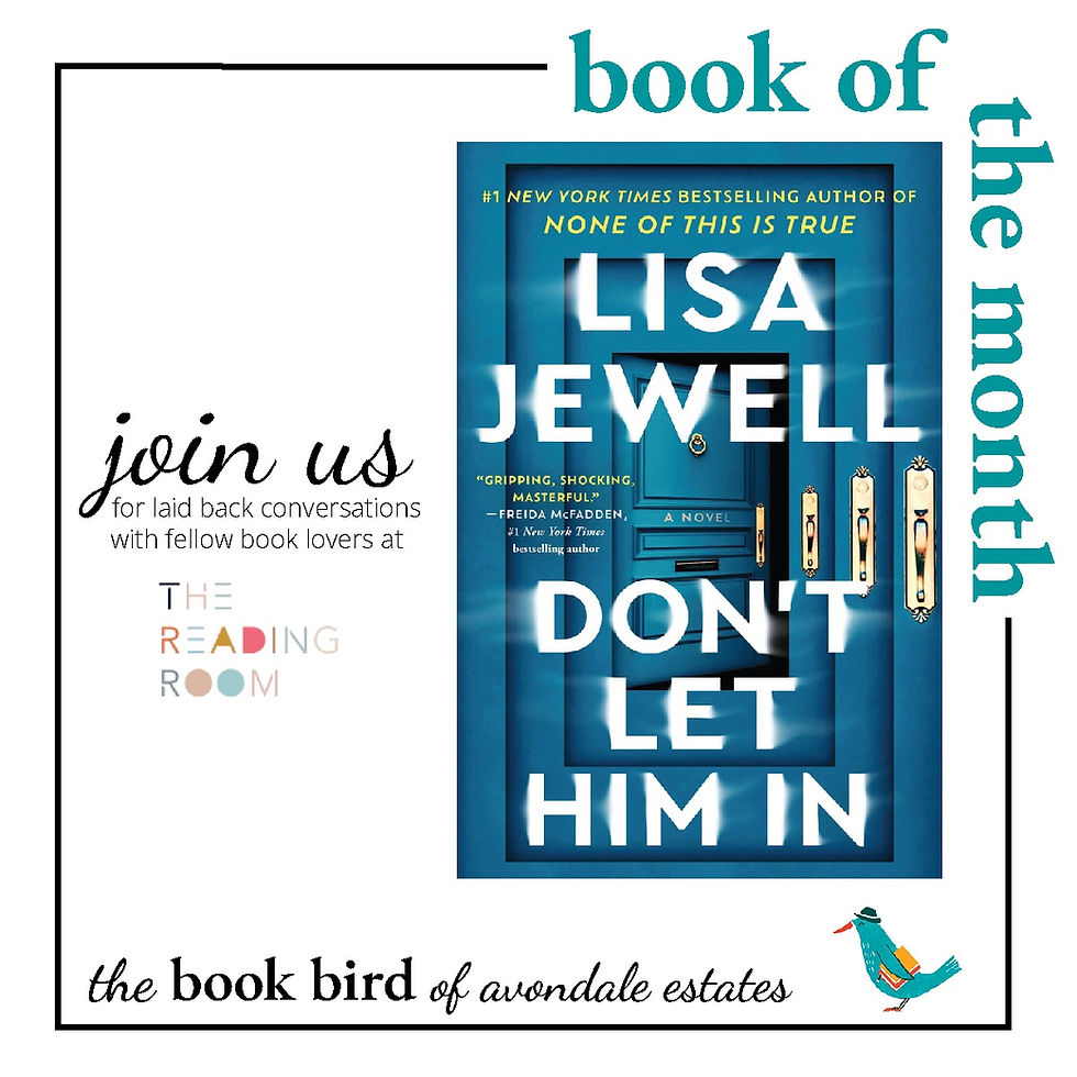 The Reading Room: Book of the Month