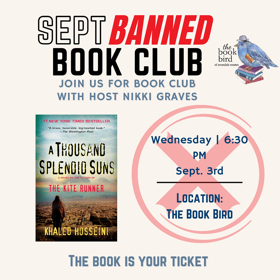 September Banned Book Club