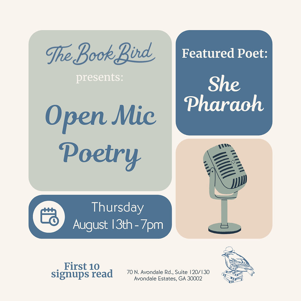 Open Mic Poetry - August