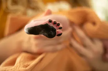 Photographe naissance en Seine-et-Marne – photo de nouveau-né à Roissy-en-Brie