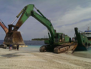 Maldives harbour contractor
