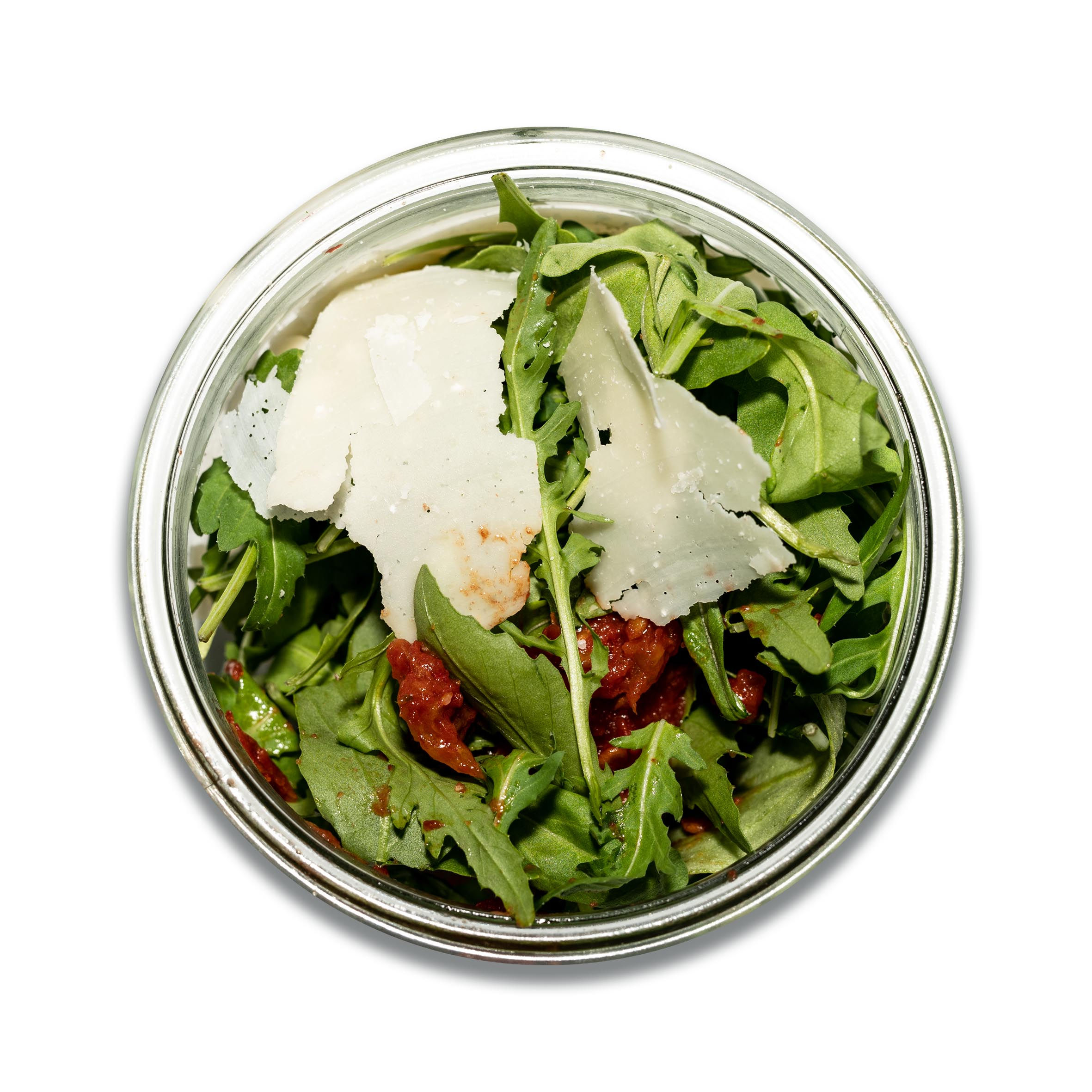Salade de roquette, parmesan, noisettes (dont 1 € de consigne)