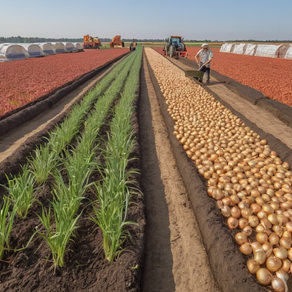From Field to Global Kitchens : Dehydrated Onion & Garlic