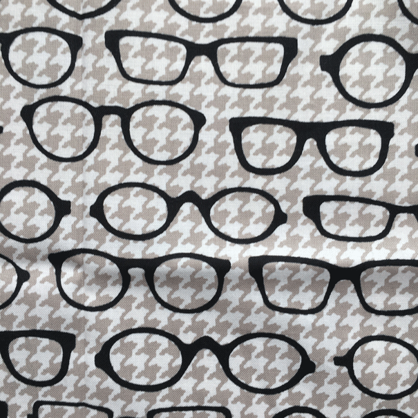 Tissu lunettes