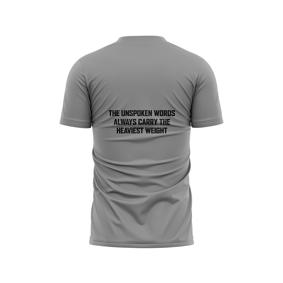 Thumbnail: Talk Your Walk - Printed "Unspoken Words" T-Shit