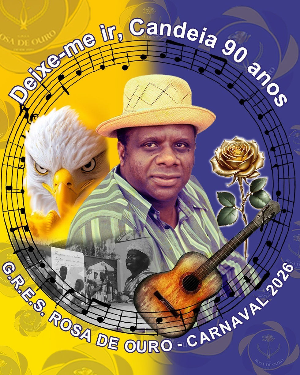 Rosa de Ouro Homenageia Candeia com Enredo "Deixe-me ir"