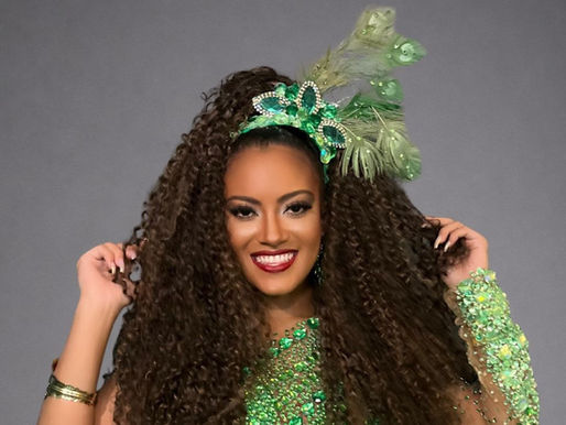 Larissa Melo é anunciada Rainha de Bateria no aniversário da Abolição