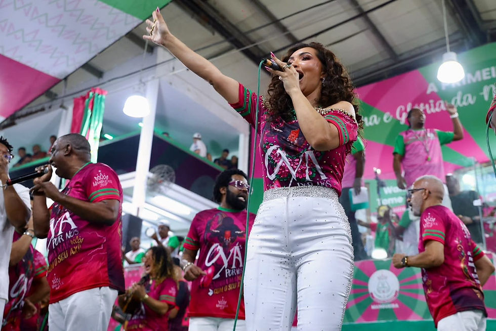 Samba 3 se destaca, avança com força máxima e desponta como um dos favoritos na disputa da Mangueira para o Carnaval 2027