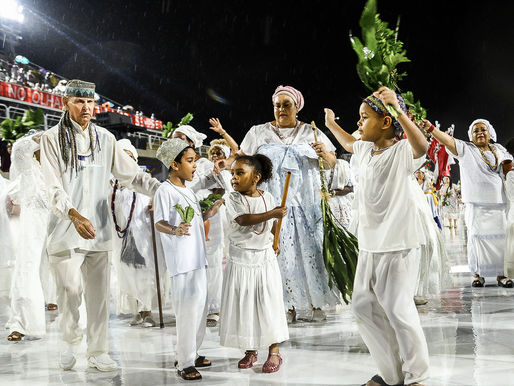 Escolas de samba do Rio Carnaval realizam lavagem simbólica da Sapucaí neste sábado (3)