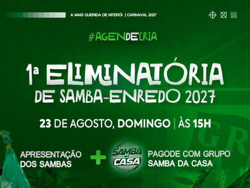 Cubango dá início à disputa que vai eleger o samba-enredo do Carnaval 2027