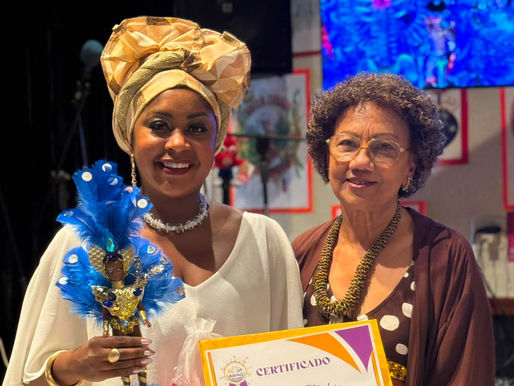 Academia Brasileira de Artes Carnavalescas celebra mulheres negras com tarde de homenagens, cultura e empoderamento