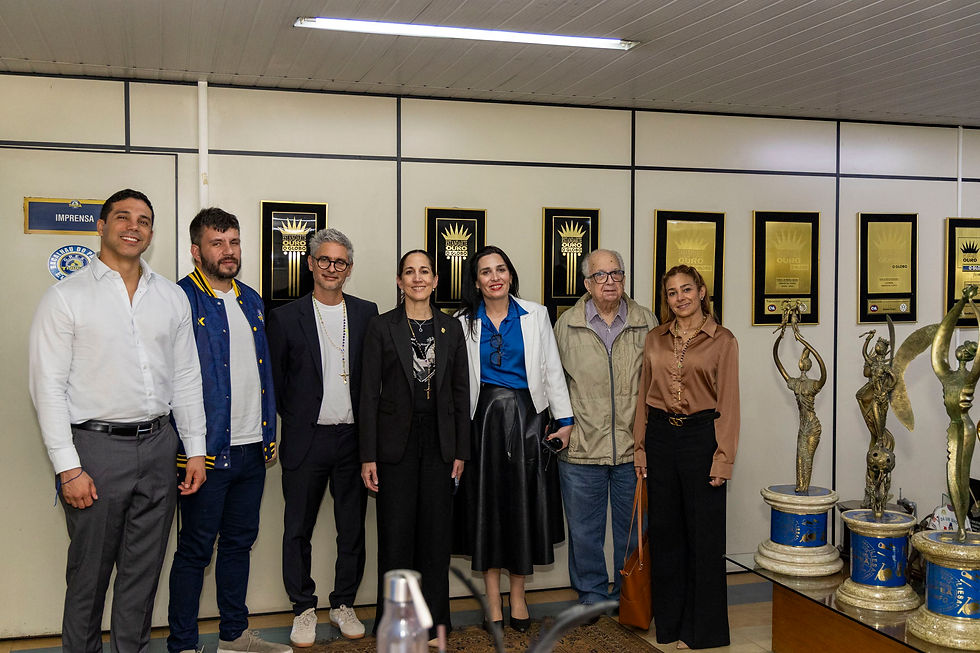 Unidos da Tijuca recebe Ministra da Cultura do Panamá e amplia agenda de relações internacionais