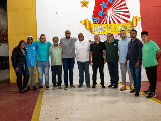 União de Maricá reúne escolas de samba da cidade para fortalecer laços e ampliar o diálogo carnavalesco