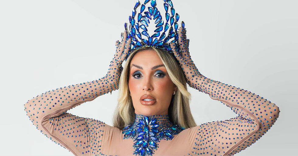 Rayara Amaral retorna ao Sereno de Campo Grande como Rainha da Escola para o Carnaval 2027