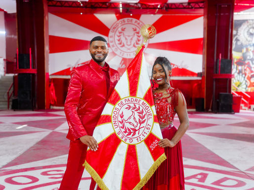 Unidos de Padre Miguel anuncia Yuri Souza e Isabella Moura como novo 1º casal para o Carnaval 2027