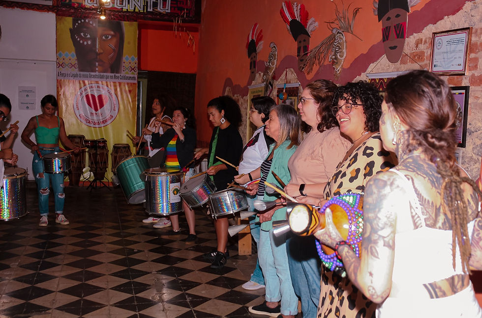 protagonismo das mulheres no samba