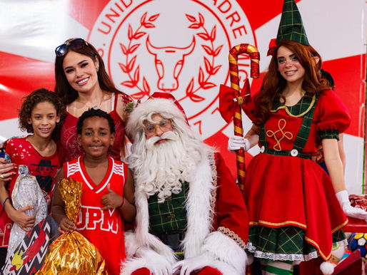 Unidos de Padre Miguel promove ação de Natal para crianças na Vila Vintém