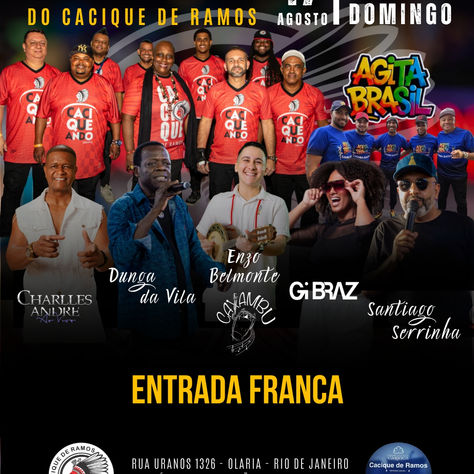141ª Feijoada do Cacique de Ramos agita o terceiro domingo de agosto