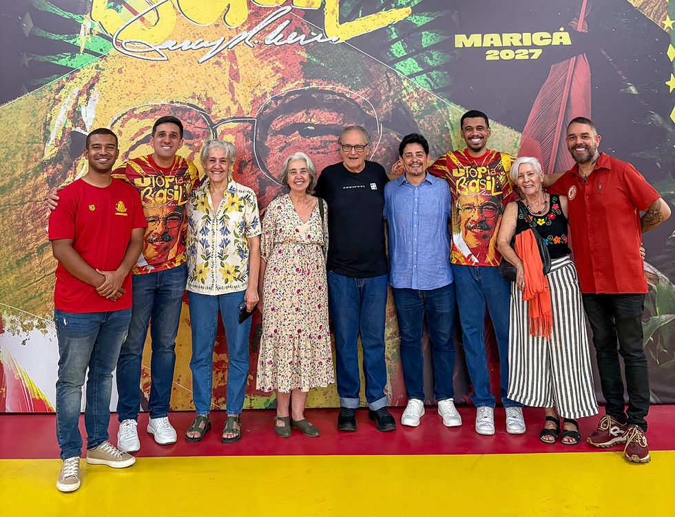 Membros da Fundação Darcy Ribeiro conhecem detalhes da União de Maricá para o Carnaval 2027

