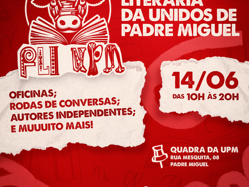 Unidos de Padre Miguel e Secretaria Municipal de Educação se unem em Feira Literária